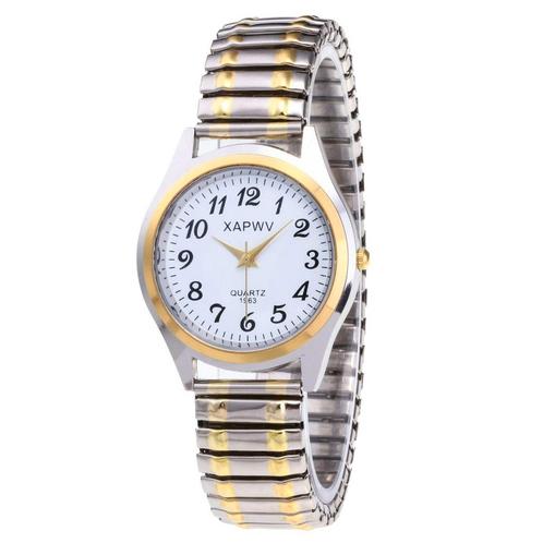 Fako® - Horloge - Rekband - XAPWV - Ø 38mm -, Sieraden, Tassen en Uiterlijk, Horloges | Dames, Verzenden
