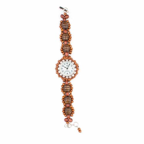 Horloge Heren IK IK001-BRWH (Ø 35 mm), Sieraden, Tassen en Uiterlijk, Zonnebrillen en Brillen | Heren, Verzenden