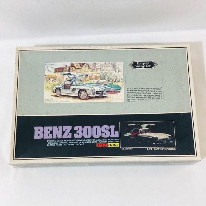 Heller 1:24 - Modelbouwdoos - Mercedes-Benz 300SL European, Hobby en Vrije tijd, Modelauto's | 1:5 tot 1:12