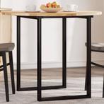 vidaXL Tafelblad rond Ø 90x2 cm massief acaciahout, Huis en Inrichting, Tafels | Eettafels, Verzenden, Nieuw