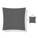 Schaduwdoek 2x2 vierkant Cool grey, Tuin en Terras, Schaduwdoeken, Ophalen of Verzenden, Nieuw
