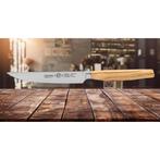 Eikaso Solingen Gesmeed Steakmes 12cm met Olijfhouten Han..., Ophalen of Verzenden, Nieuw, Hout, Los bestek