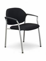 Ahrend 320 vergaderstoel, zwart-aluminium, Huis en Inrichting, Stoelen, Ophalen of Verzenden, Nieuw