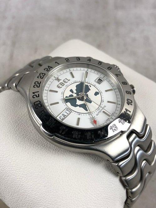 Ebel - Sportwave Meridian GMT Date Automatic - Zonder, Sieraden, Tassen en Uiterlijk, Horloges | Heren