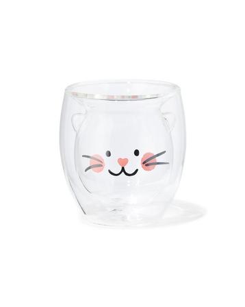 HEMA Glas dubbelwandig 7.2x6.8cm kat beschikbaar voor biedingen