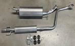 Complete uitlaat Einddemper + Middendemper Toyota Yaris 1.3, Verzenden, Nieuw