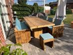 Steigerhout Tuinset Tuintafel met Stoelen Tuinbank Sale!, Tuin en Terras, 4 zitplaatsen, Verzenden, Steigerhout, Tuinset