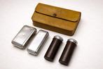 Reisset met toiletartikelen - Leder - 1930s herenvanity