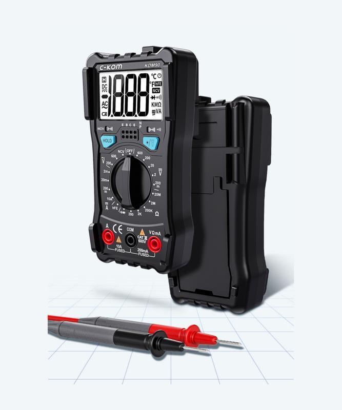 Compacte Multimeter KDM-90, Doe-het-zelf en Verbouw, Meetapparatuur, Multimeter, Nieuw, Ophalen of Verzenden
