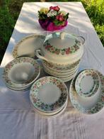 Richard Ginori - Tafelservies (32) - Bloemen - Porselein, Antiek en Kunst