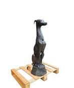 Beeld, XL Bronze Greyhound Dog - 89.5 cm - Brons - 2025, Antiek en Kunst