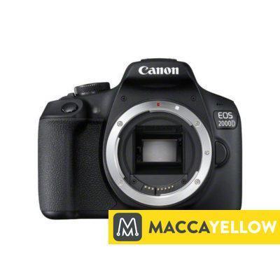 Canon EOS 2000D body met garantie, Audio, Tv en Foto, Fotocamera's Digitaal, Spiegelreflex, Zo goed als nieuw, Canon, Ophalen of Verzenden