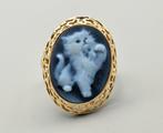 Gouden ringen! Keuze uit 850 Antieke en Vintage sieraden., Goud, Ring, Met edelsteen