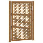 Poort 105x155cm - Weervast staal! Retourdeal -40%, Met poort, Nieuw, Ophalen of Verzenden, Tuinhek