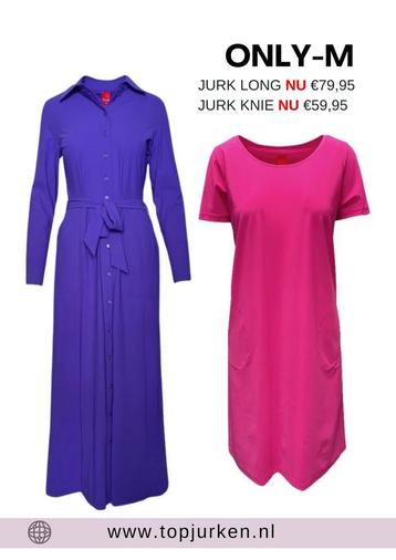 Only M tot 70% SALE | travelstof jurken | Achteraf betalen beschikbaar voor biedingen