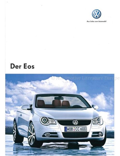 2006 VOLKSWAGEN EOS BROCHURE DUITS, Boeken, Auto's | Folders en Tijdschriften, Volkswagen