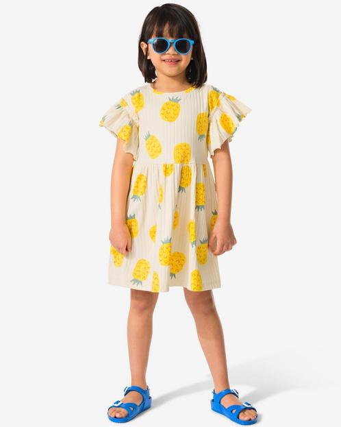 HEMA Kinderjurk ananas ecru, Kinderen en Baby's, Kinderkleding | Overige, Nieuw, Verzenden