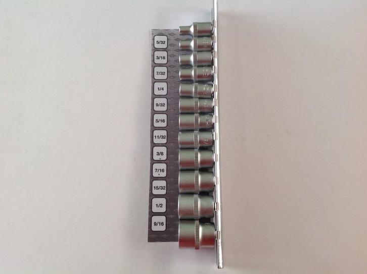 Amerikaanse dop set 1/4, Auto diversen, Autogereedschap, Nieuw, Ophalen of Verzenden