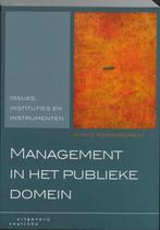 Management in het publieke domein 9789062834105, Boeken, Gelezen, M. Noordegraaf, Verzenden