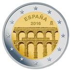 Spanje 2 Euro Segovia 2016, Postzegels en Munten, Munten | Europa | Euromunten, Verzenden