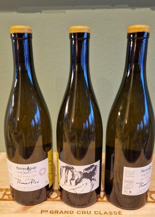 2019 Pattes Loup, Thomas Pico, Vent dAnge, Mise Tardive -, Verzamelen, Wijnen