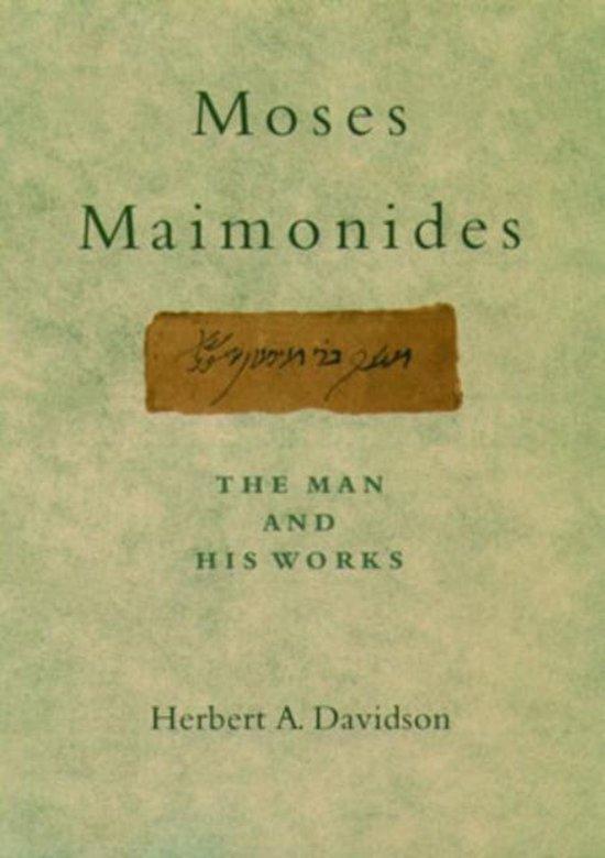 Moses Maimonides, Boeken, Overige Boeken, Ophalen of Verzenden