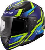 LS2 FF353 Rapid II Flitz H-Vis Geel Blauw 06 Integraalhelm, Nieuw met kaartje, Overige merken, Heren, Verzenden
