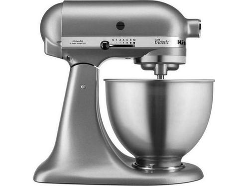 KitchenAid 5K45SSESL mixer Staande mixer 275 W Zilver,, Huis en Inrichting, Woonaccessoires | Overige, Nieuw, Verzenden