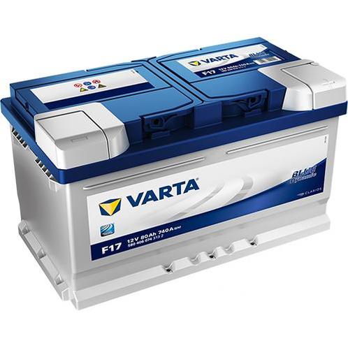 Varta Blue Dynamic F17 accu | 580 406 074 | 12V 80Ah, Auto-onderdelen, Accu's en Toebehoren, Ophalen of Verzenden