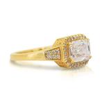 Ring - 18 karaat Geel goud - 1.70ct. tw. Diamant, Nieuw