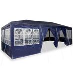 Partytent met 12 Blauwe Zijwanden 8x4 m PE (Overige), Verzenden, Nieuw