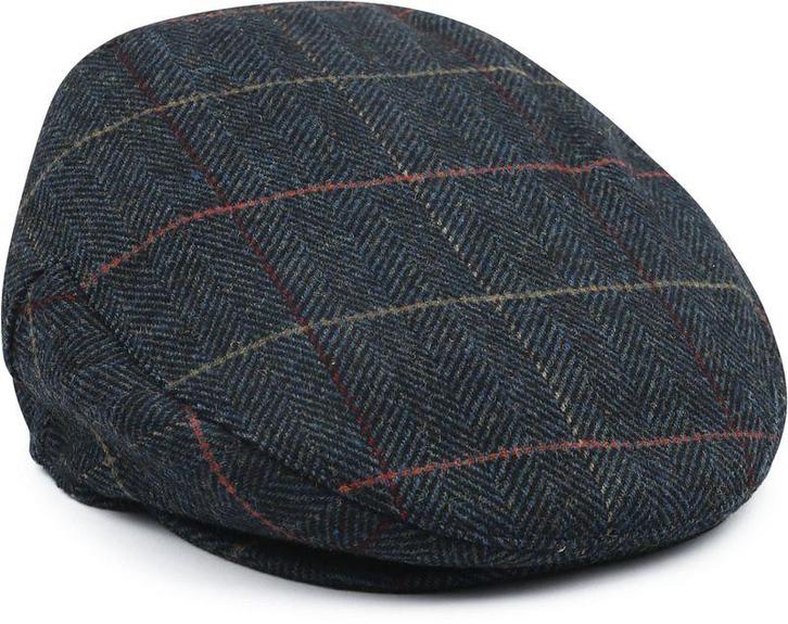 Barbour Wilkin Flat Cap Herringbone Donkergroen maat M Heren, Kleding | Heren, Hoeden en Petten, Nieuw, Verzenden