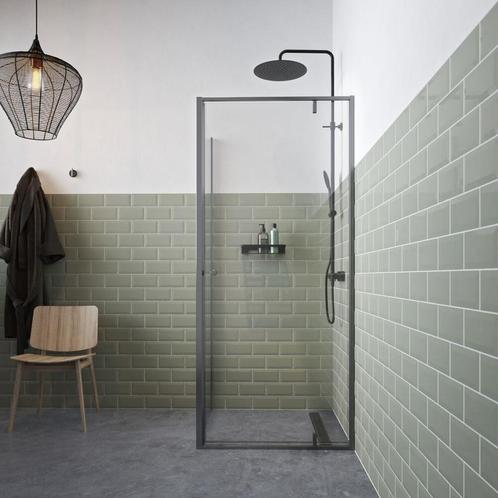 Aanbieding: Draaideur Sealskin Contour met Zijwand 90x90x200, Doe-het-zelf en Verbouw, Sanitair, Ophalen of Verzenden