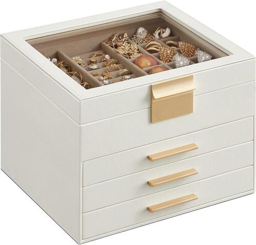 Sieradendoos - juwelendoos - sieradenbox - 4 niveaus - 3, Sieraden, Tassen en Uiterlijk, Overige Accessoires, Verzenden