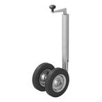 ProPlus Dubbel neuswiel - extra stabiliteit - metalen vel..., Auto diversen, Aanhangwagen-onderdelen, Ophalen of Verzenden, Nieuw