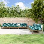 vidaXL 6-delige Loungeset geïmpregneerd grenenhout, Tuin en Terras, Tuinsets en Loungesets, Verzenden, Nieuw, 6 zitplaatsen, Loungeset