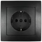 Benson Stijlvolle inbouw wandcontactdoos met randaarde -..., Ophalen of Verzenden, Nieuw