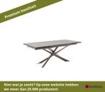 MCA Tesero uittrekbare tafel roestvrij staal/keramisch, Ophalen of Verzenden, Nieuw, Rvs