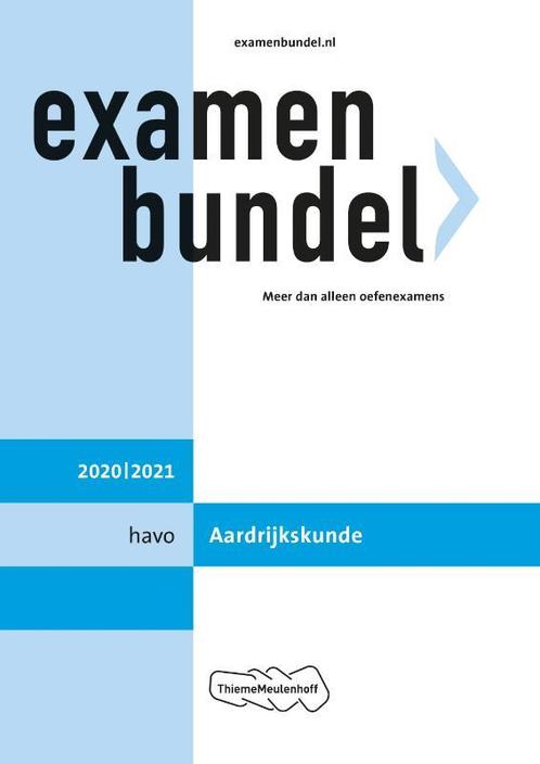 Examenbundel havo Aardrijkskunde 20202021 9789006781403, Boeken, Studieboeken en Cursussen, Zo goed als nieuw, Verzenden