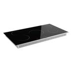 Wiggo WH-E935G(B) - Inbouw - Inductie - Kookplaat - 90cm - Z, Verzenden, Nieuw