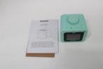 Lenco CR-620GN - Wekkerradio met DAB - Alarmfunctie - Groen, Huis en Inrichting, Woonaccessoires | Klokken, Verzenden, Zo goed als nieuw