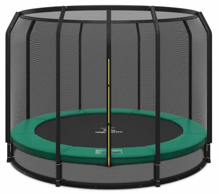 Ingraaf Trampoline Magic Circle Pro 305 cm Groen met, Kinderen en Baby's, Speelgoed | Buiten | Trampolines, Nieuw, Ophalen of Verzenden
