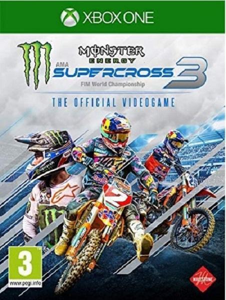 Monster Energy Supercross 3 Xbox One Morgen in huis!, Spelcomputers en Games, Games | Xbox One, 1 speler, Zo goed als nieuw, Vanaf 3 jaar