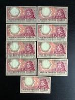 Nederland. - 9 x 25 Gulden 1955 - Pick 87  (Zonder, Postzegels en Munten, Munten | Nederland