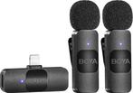 Boya BY-V2 Draadloze Microfoon Set voor Lightning, Muziek en Instrumenten, Microfoons, Verzenden, Nieuw