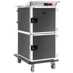 GGM Gastro | Banketwagen warm & koud - 2x 6x GN 2/1 |, Verzenden