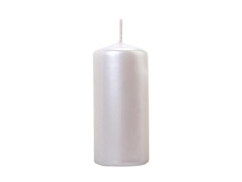 Stompkaars Parelmoer Metallic 12cm 6st, Hobby en Vrije tijd, Feestartikelen, Nieuw, Verzenden
