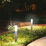 LED Tuinverlichting - Staande Buitenlamp - Laurea 5 - E27, Tuin en Terras, Staande lamp, Nieuw, Ophalen of Verzenden, Rvs