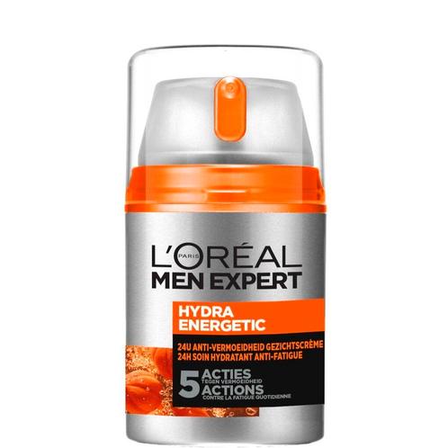 LOréal Paris Men Expert Hydra Energetic Hydraterende, Sieraden, Tassen en Uiterlijk, Uiterlijk | Gezichtsverzorging, Nieuw, Verzenden
