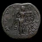 Romeinse Rijk. Marcus Aurelius (AD 161-180). Sestertius Rome, Postzegels en Munten, Munten | Europa | Niet-Euromunten